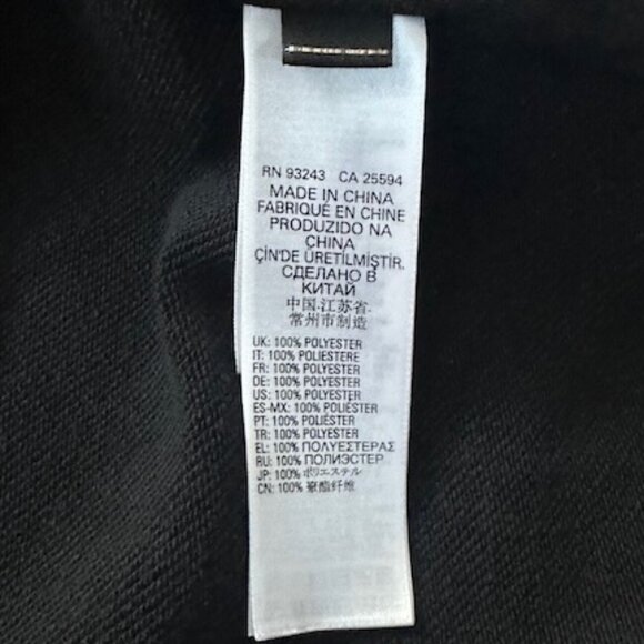 Diesel S-Aldy Sweatshirt Faux Fur Fleece Jacket - White, cream and black -Size M - Picture 13 of 14